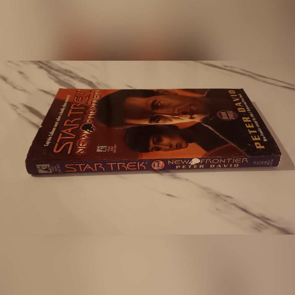 Vintage Star Trek New Frontier Book Three by Peter David - Picture 3 of 4